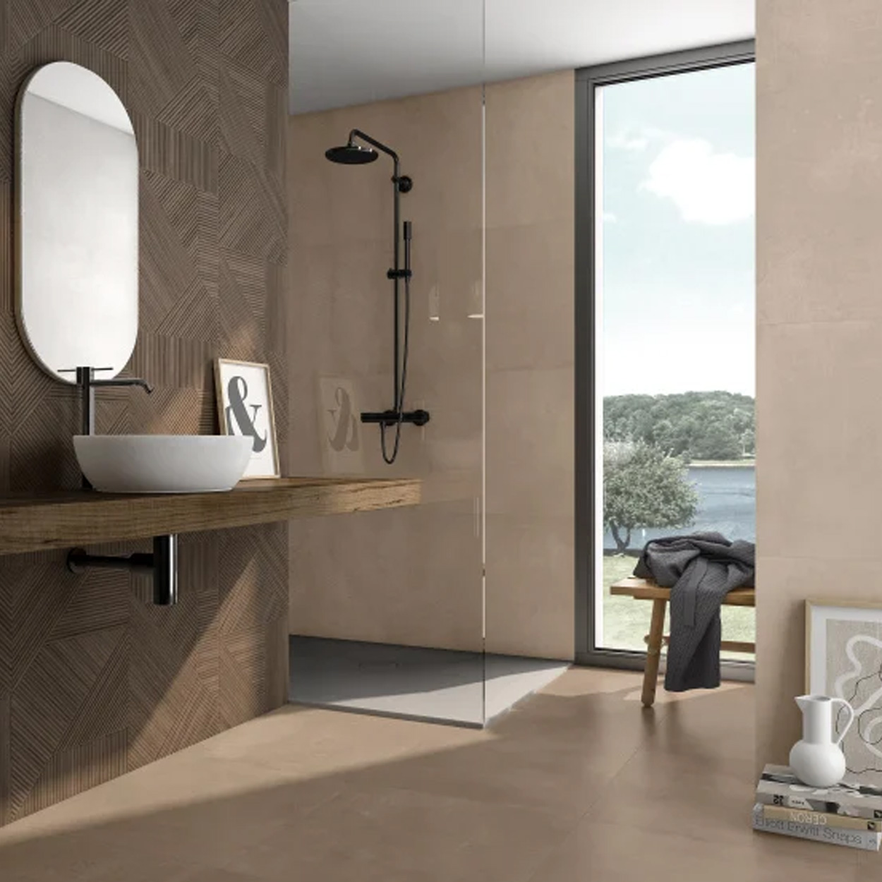 Prissmacer Ceramica Beton Cire Bercy Terra 60x120cm